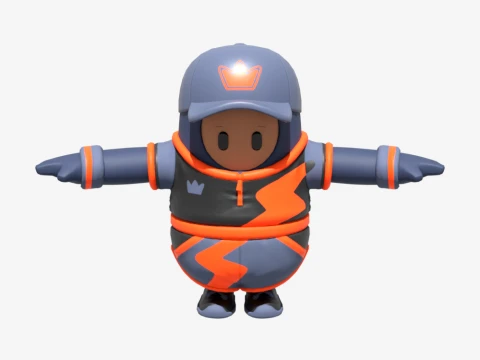 Slugger Fall Guy - Fortnite 3D Model