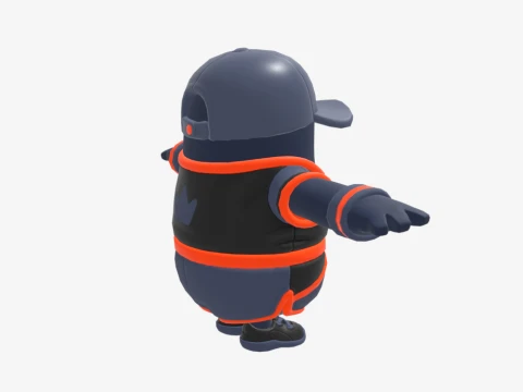 Slugger Fall Guy - Fortnite 3D Model
