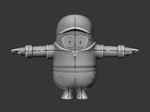 Slugger Fall Guy - Fortnite 3D Model