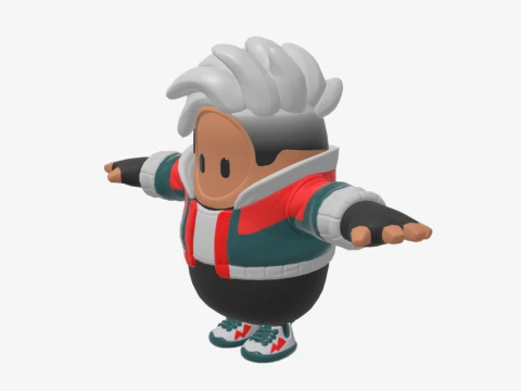 Vendetta Fall Guy - Fortnite 3D Model