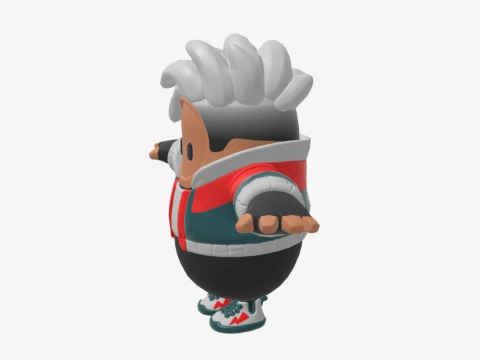 Vendetta Fall Guy - Fortnite 3D Model