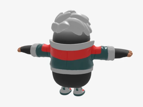 Vendetta Fall Guy - Fortnite 3D Model
