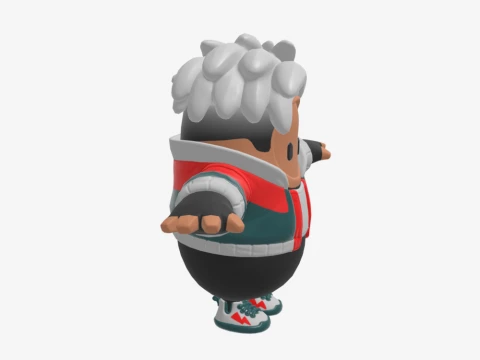 Vendetta Fall Guy - Fortnite 3D Model