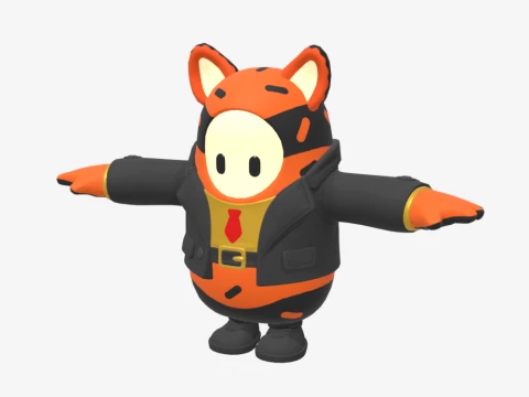 Oscar D&uuml;şen Adam - Fortnite 3D Model