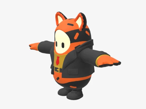 Oscar D&uuml;şen Adam - Fortnite 3D Model
