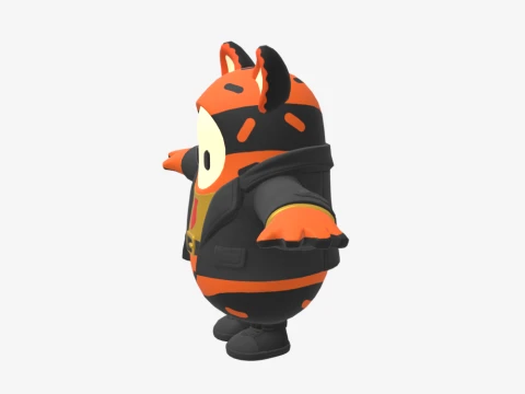 Oscar D&uuml;şen Adam - Fortnite 3D Model