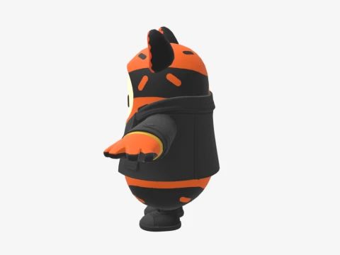 Oscar D&uuml;şen Adam - Fortnite 3D Model