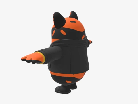 Oscar D&uuml;şen Adam - Fortnite 3D Model