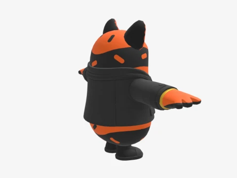 Oscar D&uuml;şen Adam - Fortnite 3D Model