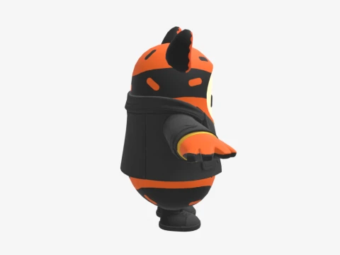 Oscar D&uuml;şen Adam - Fortnite 3D Model