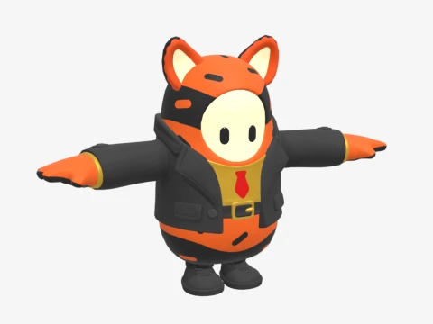 Oscar D&uuml;şen Adam - Fortnite 3D Model