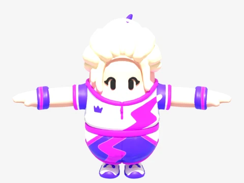 Haylee Skye Fall Guy - Fortnite 3D Model