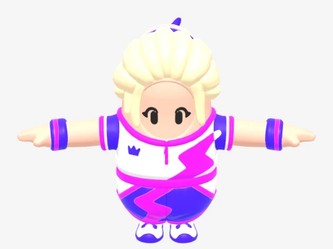 Haylee Skye Fall Guy - Fortnite 3D Model