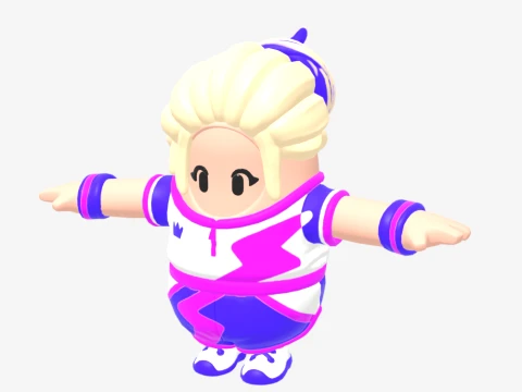 Haylee Skye Fall Guy - Fortnite 3D Model
