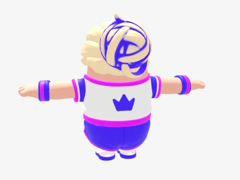 Haylee Skye Fall Guy - Fortnite 3D Model