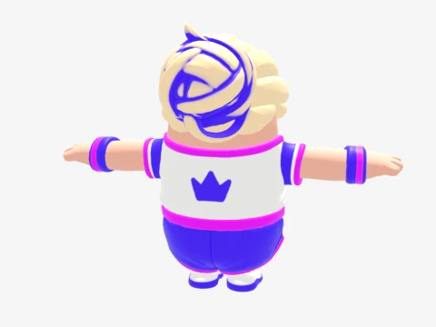 Haylee Skye Fall Guy - Fortnite 3D Model