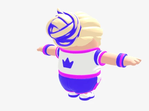 Haylee Skye Fall Guy - Fortnite 3D Model