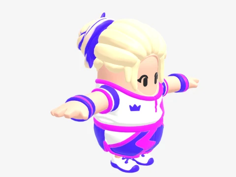 Haylee Skye Fall Guy - Fortnite 3D Model