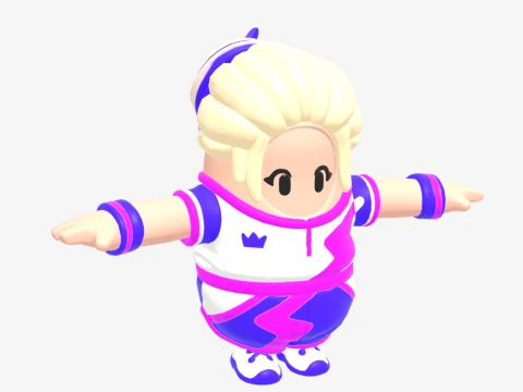 Haylee Skye Fall Guy - Fortnite 3D Model