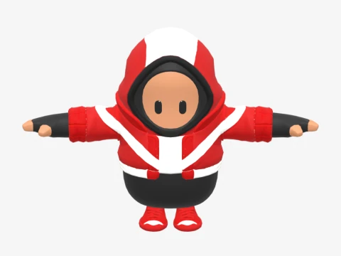 Champion Stashd Fall Guy - Fortnite 3D Model