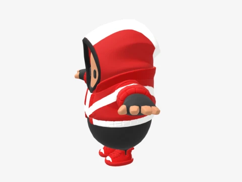 Champion Stashd Fall Guy - Fortnite 3D Model