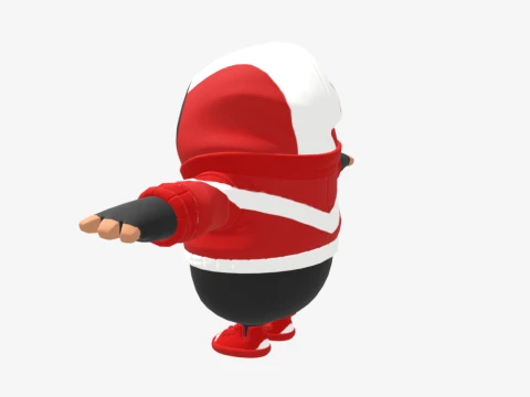 Champion Stashd Fall Guy - Fortnite 3D Model