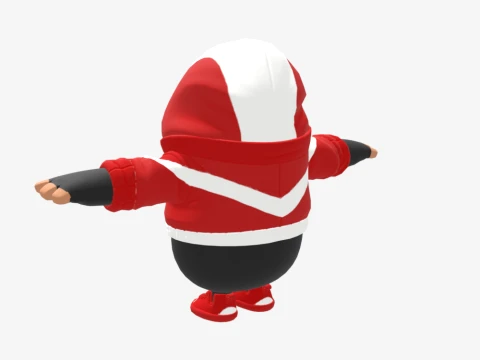 Champion Stashd Fall Guy - Fortnite 3D Model