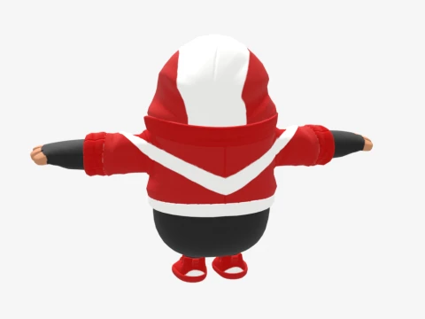 Champion Stashd Fall Guy - Fortnite 3D Model