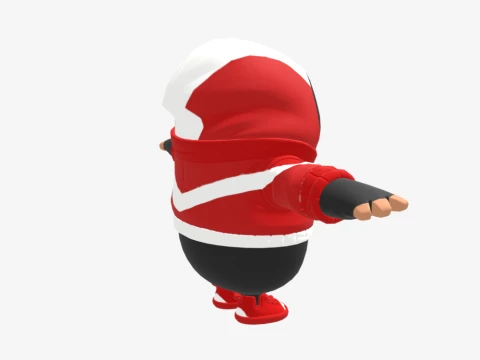 Champion Stashd Fall Guy - Fortnite 3D Model