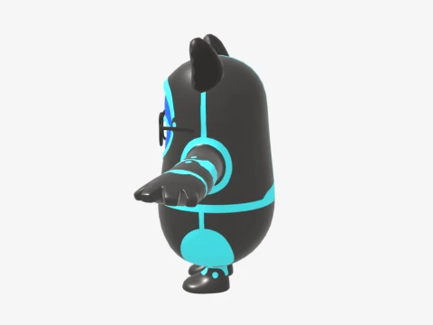 Neko-RX1 Fall Guy - Fortnite 3D Model