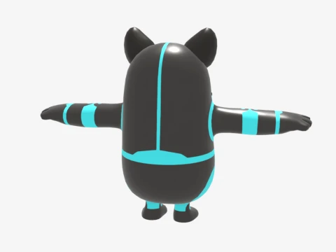 Neko-RX1 Fall Guy - Fortnite 3D Model