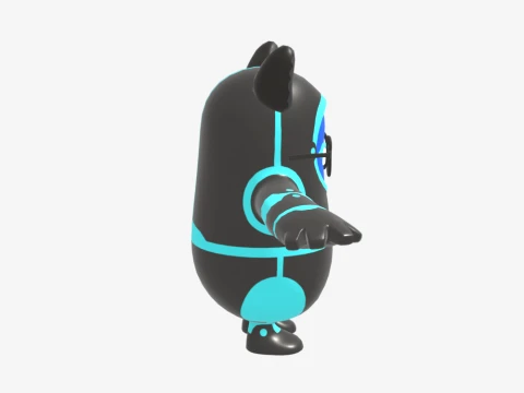 Neko-RX1 Fall Guy - Fortnite 3D Model