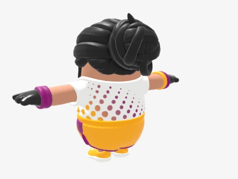 Pawline Fall Guy - Fortnite 3D Model