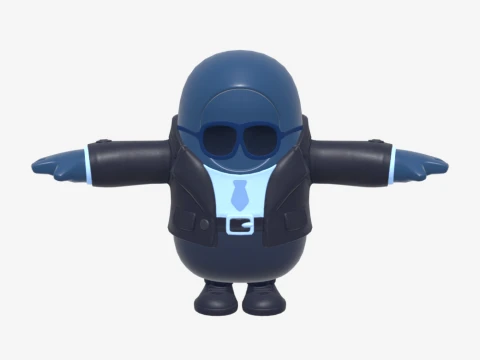 タルト タイクーン フォールガイ - フォートナイト 3Dモデル