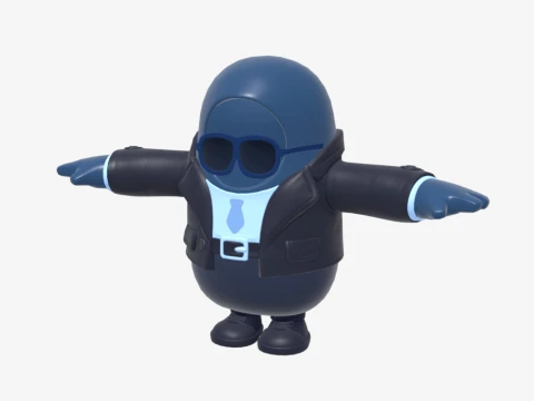 タルト タイクーン フォールガイ - フォートナイト 3Dモデル