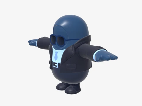 タルト タイクーン フォールガイ - フォートナイト 3Dモデル
