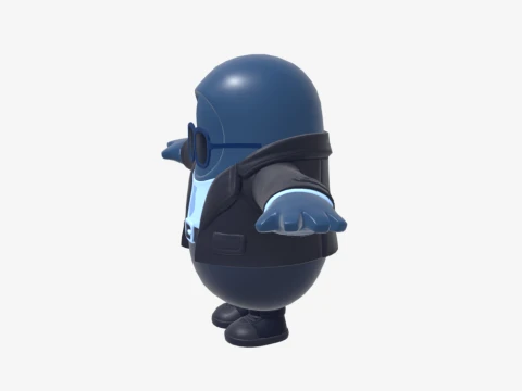 タルト タイクーン フォールガイ - フォートナイト 3Dモデル