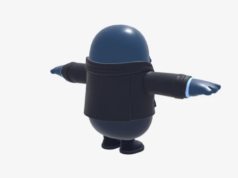 タルト タイクーン フォールガイ - フォートナイト 3Dモデル