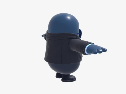 タルト タイクーン フォールガイ - フォートナイト 3Dモデル