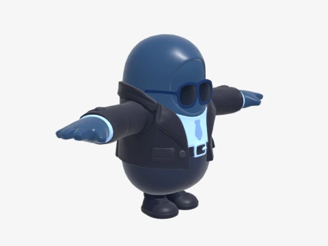 タルト タイクーン フォールガイ - フォートナイト 3Dモデル