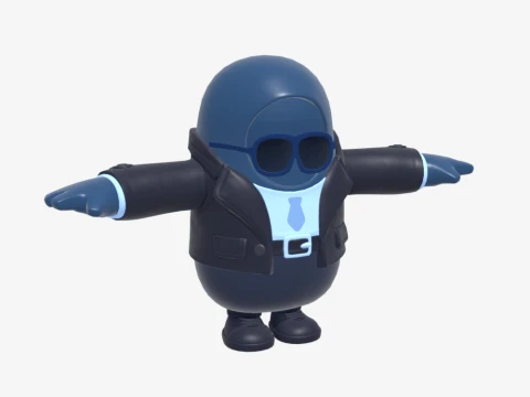 タルト タイクーン フォールガイ - フォートナイト 3Dモデル
