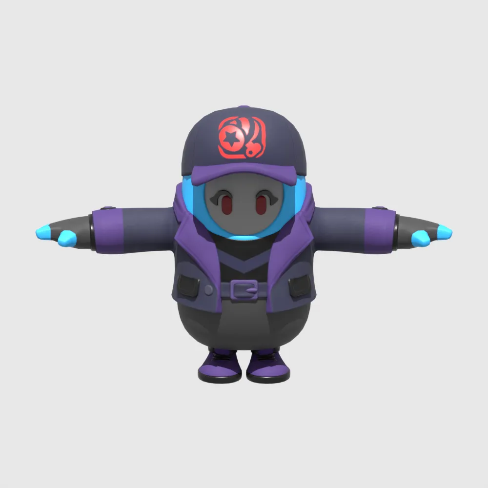 アラクネ クチュール フォールガイ - フォートナイト 3Dモデル .c4d .max .obj .3ds .fbx .stl .blend 