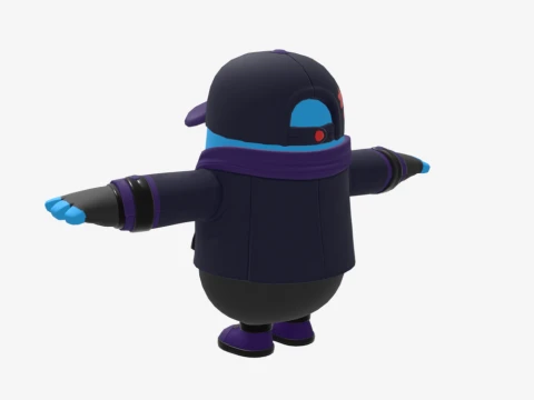 アラクネ クチュール フォールガイ - フォートナイト 3Dモデル