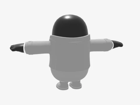 ワイルドカード フォールガイ - フォートナイト 3Dモデル