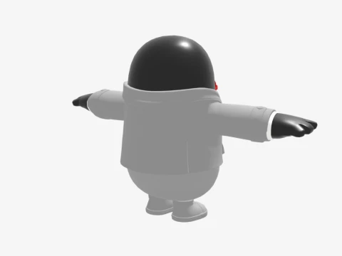 ワイルドカード フォールガイ - フォートナイト 3Dモデル