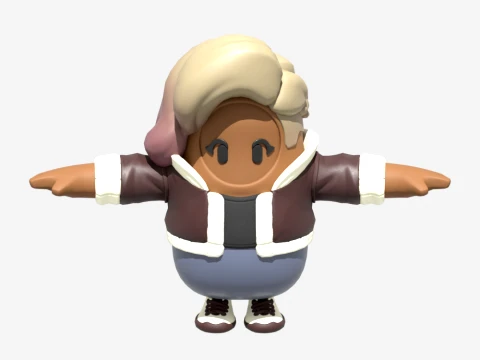Penny Fall Guy - Fortnite Modèle 3D