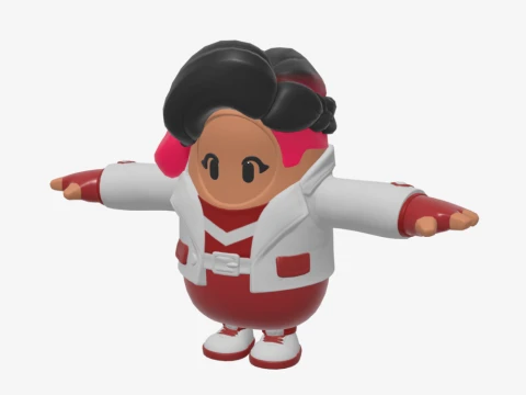Yulejacket Fall Guy - Fortnite 3D Model