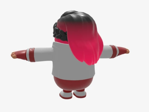 Yulejacket Fall Guy - Fortnite 3D Model