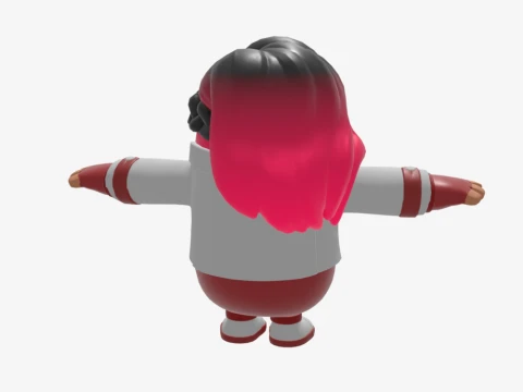 Yulejacket Fall Guy - Fortnite 3D Model