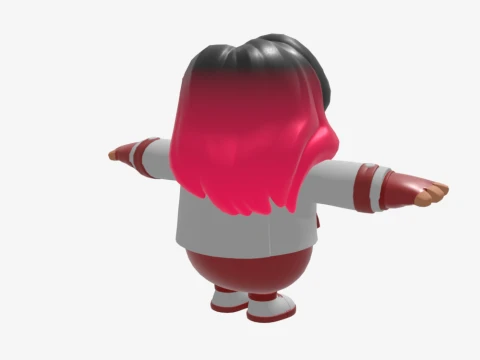 Yulejacket Fall Guy - Fortnite 3D Model